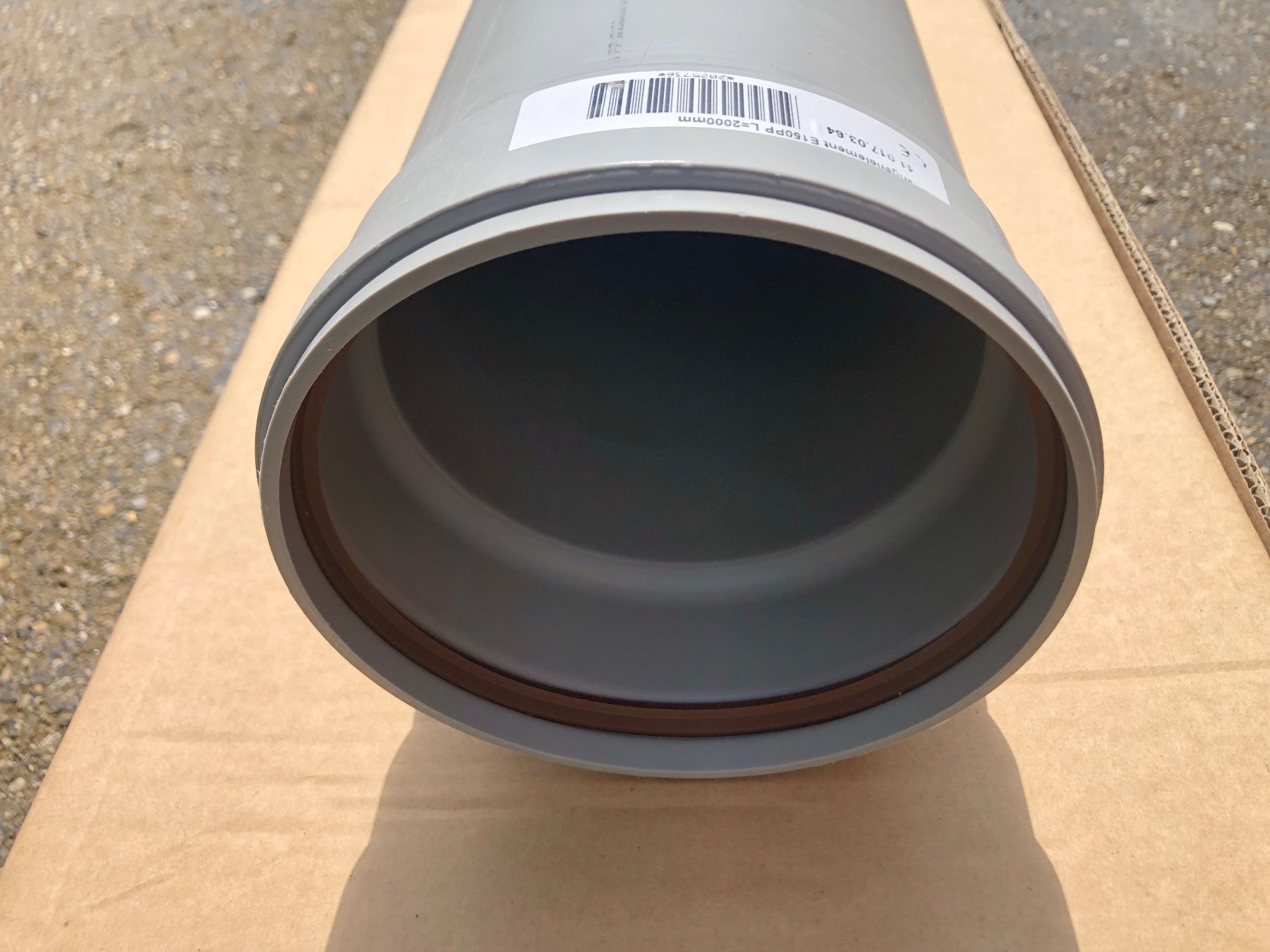 Cheminée: Abgasrohr Hoval E150PP L=2000mm Neu! – Neu und originalverpackt aus Widen von Paperboy2 2