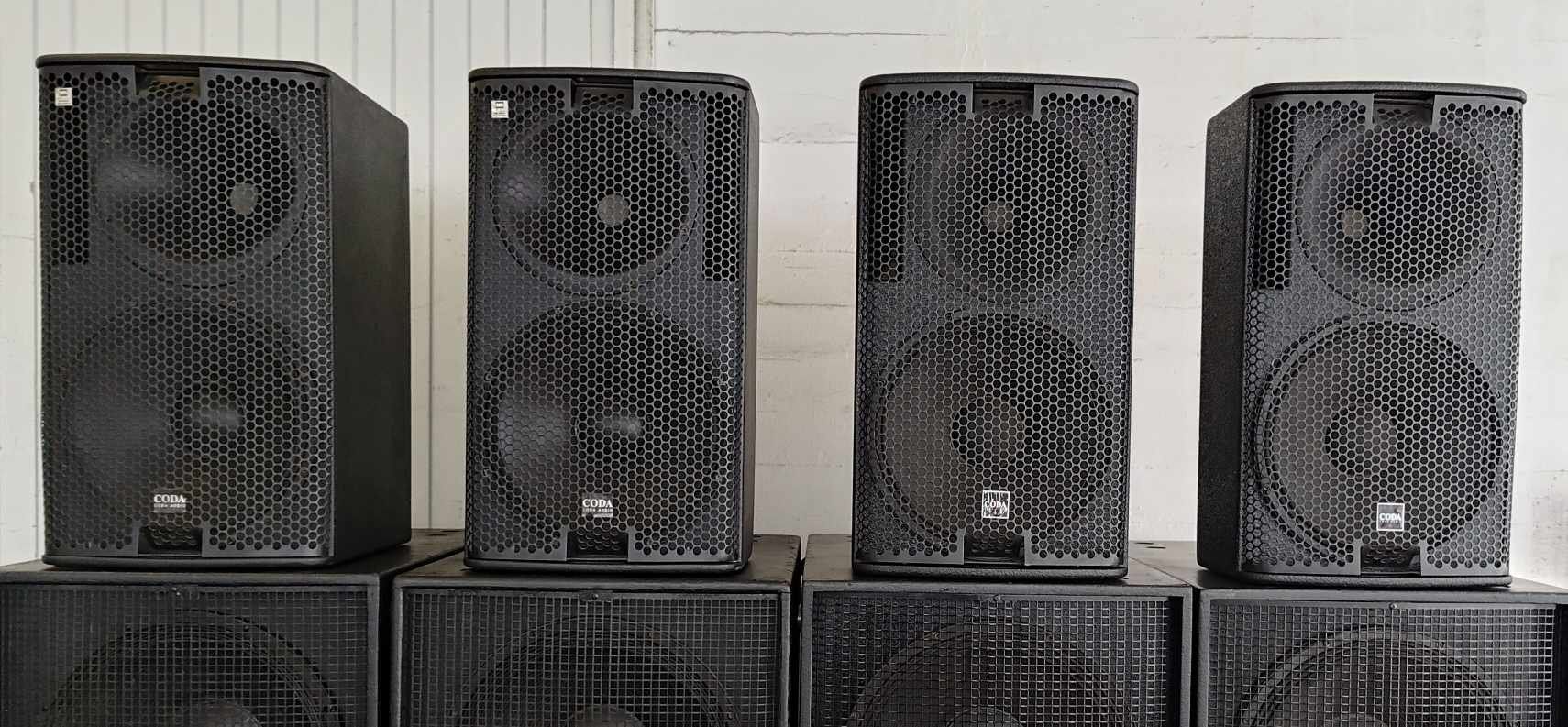 Casse acustiche: Coda Audio P.A. – Usato da Schlieren venduto da Basscenter 2