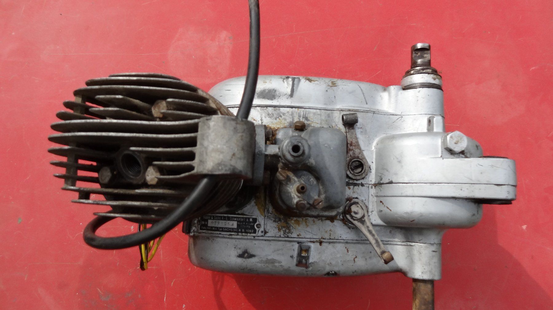 Sachs Mofa-Ersatzteile: Sachs 50/2 Motor – Gebraucht aus Biel/Bienne von sachs502 2