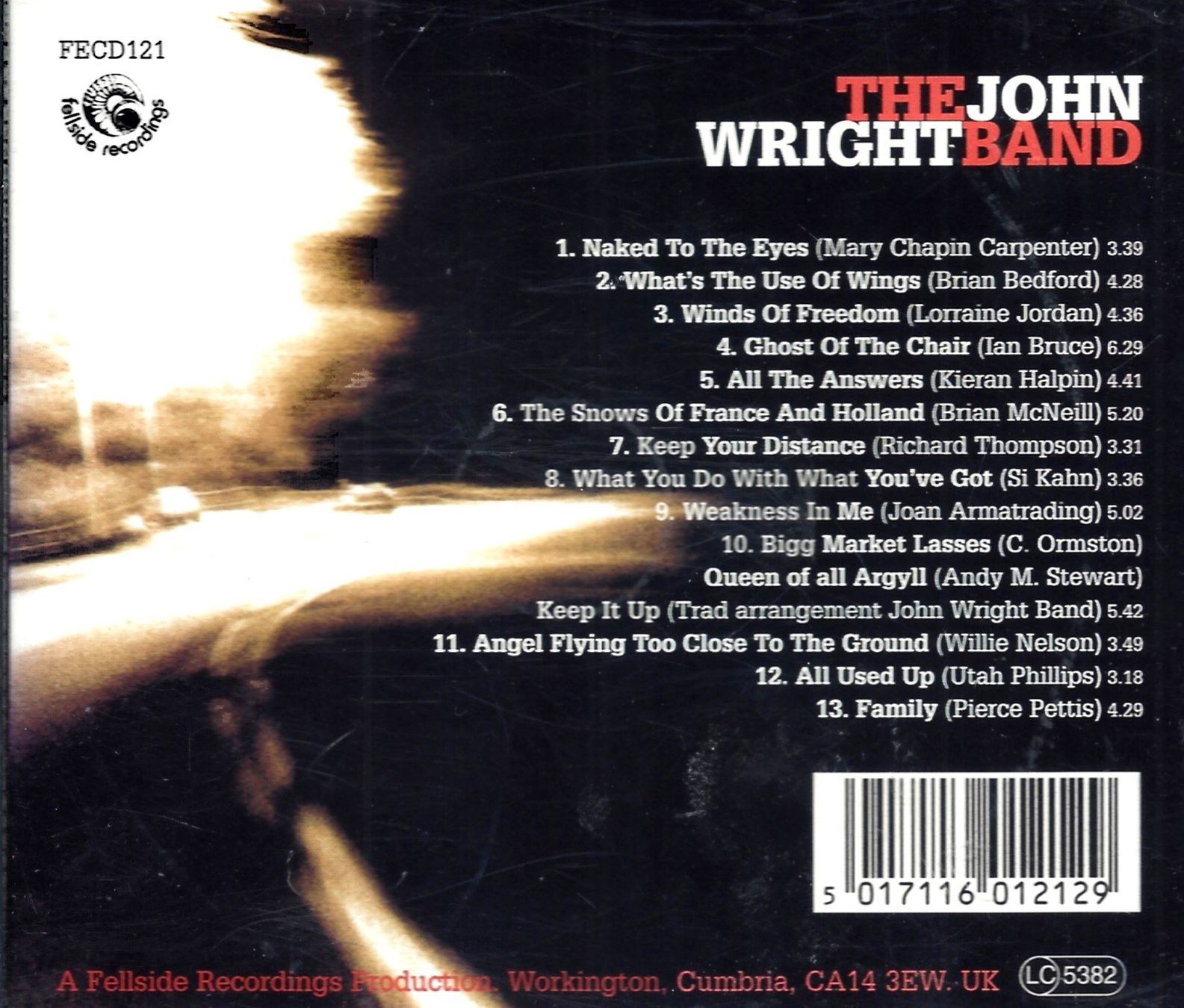 CD: John Wright Band OTHER ROADS Folk, World, & Country CD – Usato da Kandergrund venduto da Sososo 1