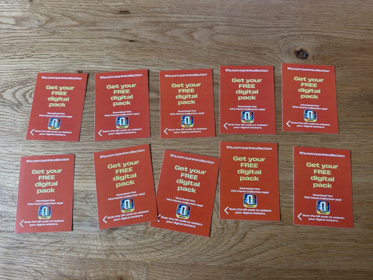 Panini Sammelbilder & Trading cards: Panini FIFA WM26 digital pack code neu 10 Stück – Neu (gemäss Beschreibung) aus Basel von ole_t7gg 1