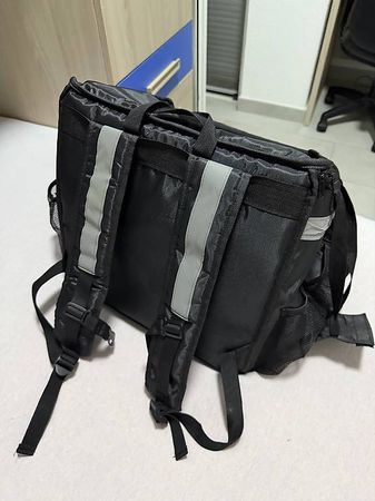 Zaino Termico Borsa Delivery / Consegne Cibo  Nero