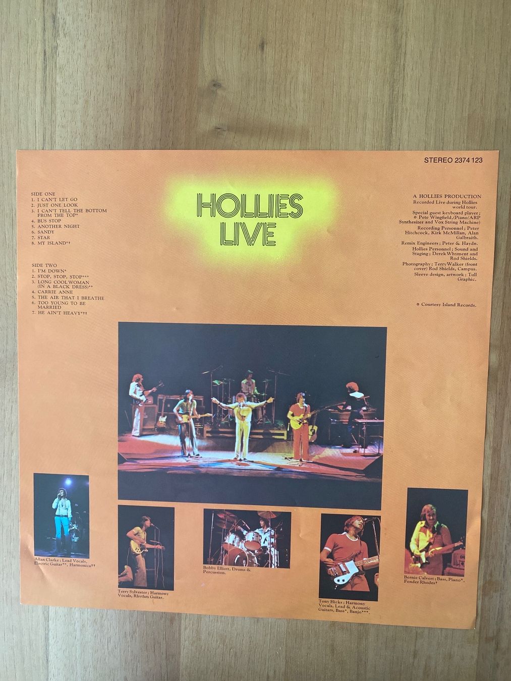 Schallplatten: Hollies - Live – Gebraucht aus Eschenbach LU von beer05 2