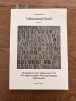 Buch "Tatbestand Recht" Band 1