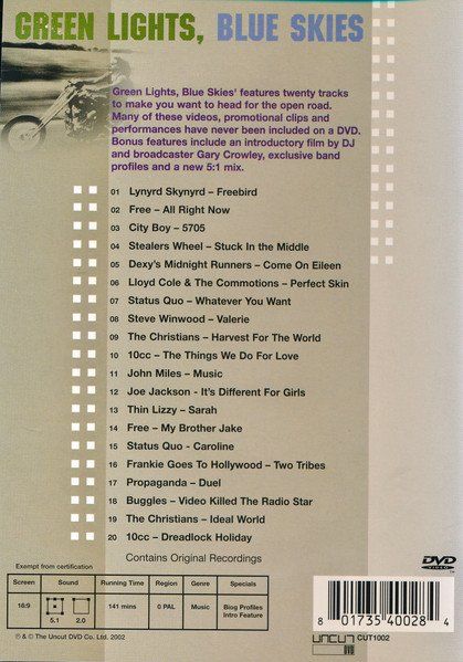 Alle DVDs: Diverse: Green Lights, Blues Skies DVD – Neu (gemäss Beschreibung) aus Steinhausen von Vilivinili 1