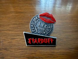 Pin Stardust Play Me 1 Fr 1969 Motiv gebraucht guter Zustand