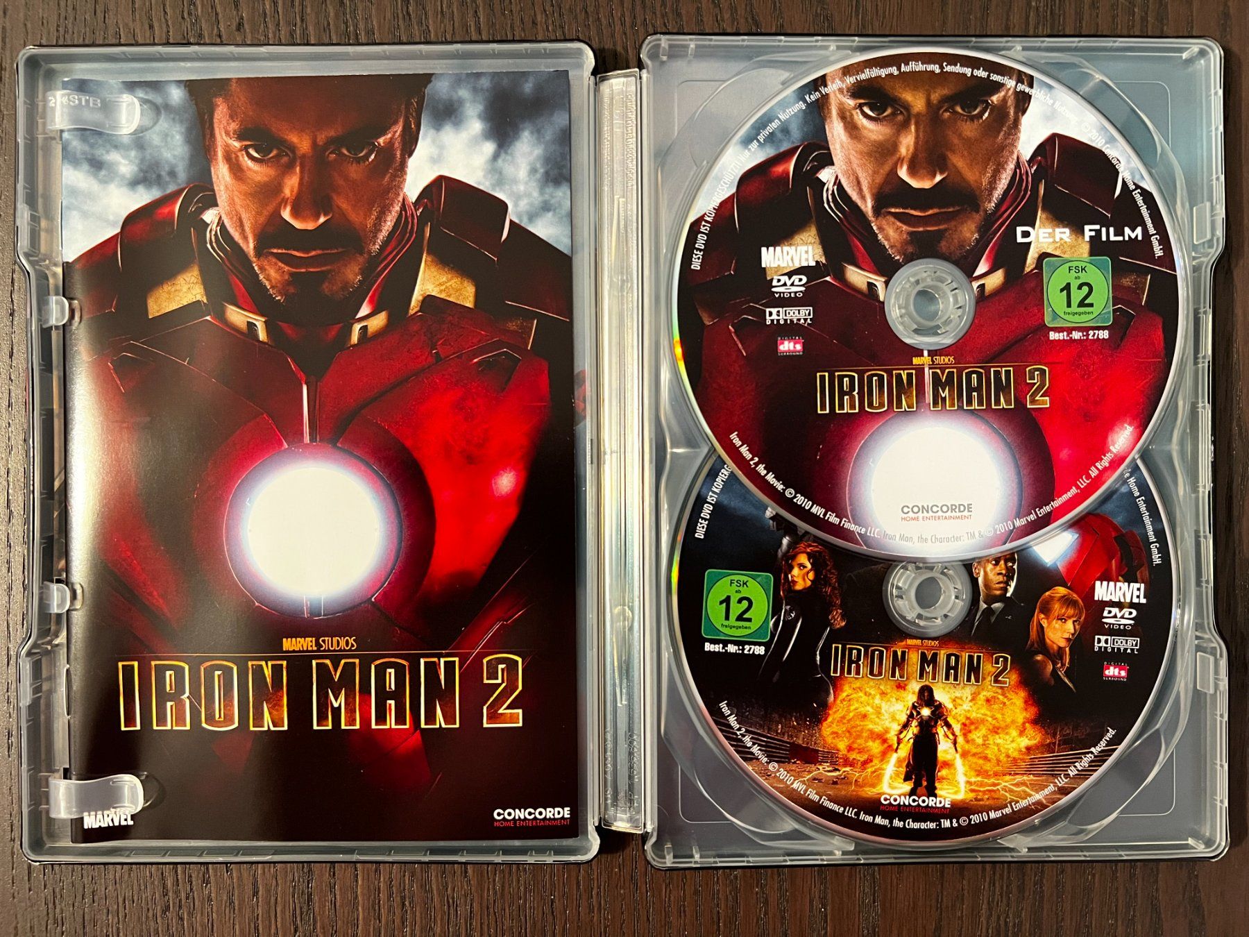 Tutti i DVDs: Iron Man 2 Steelbook – Usato da Zürich venduto da FilmFreunde 2