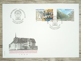 TR07 Enveloppe + Timbre Suisse 1999
