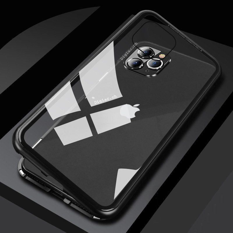 Cover & Protezioni schermo: iPhone XS max - Etui metal solide avec double face de verre – Nuovo e nell'imballaggio originale da Morges venduto da DigiAC 5