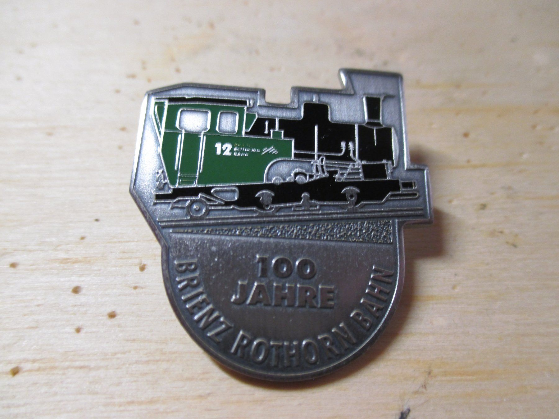 100 Jahre Brienz Rothornbahn Lok Dampflok Pin Kaufen auf Ricardo