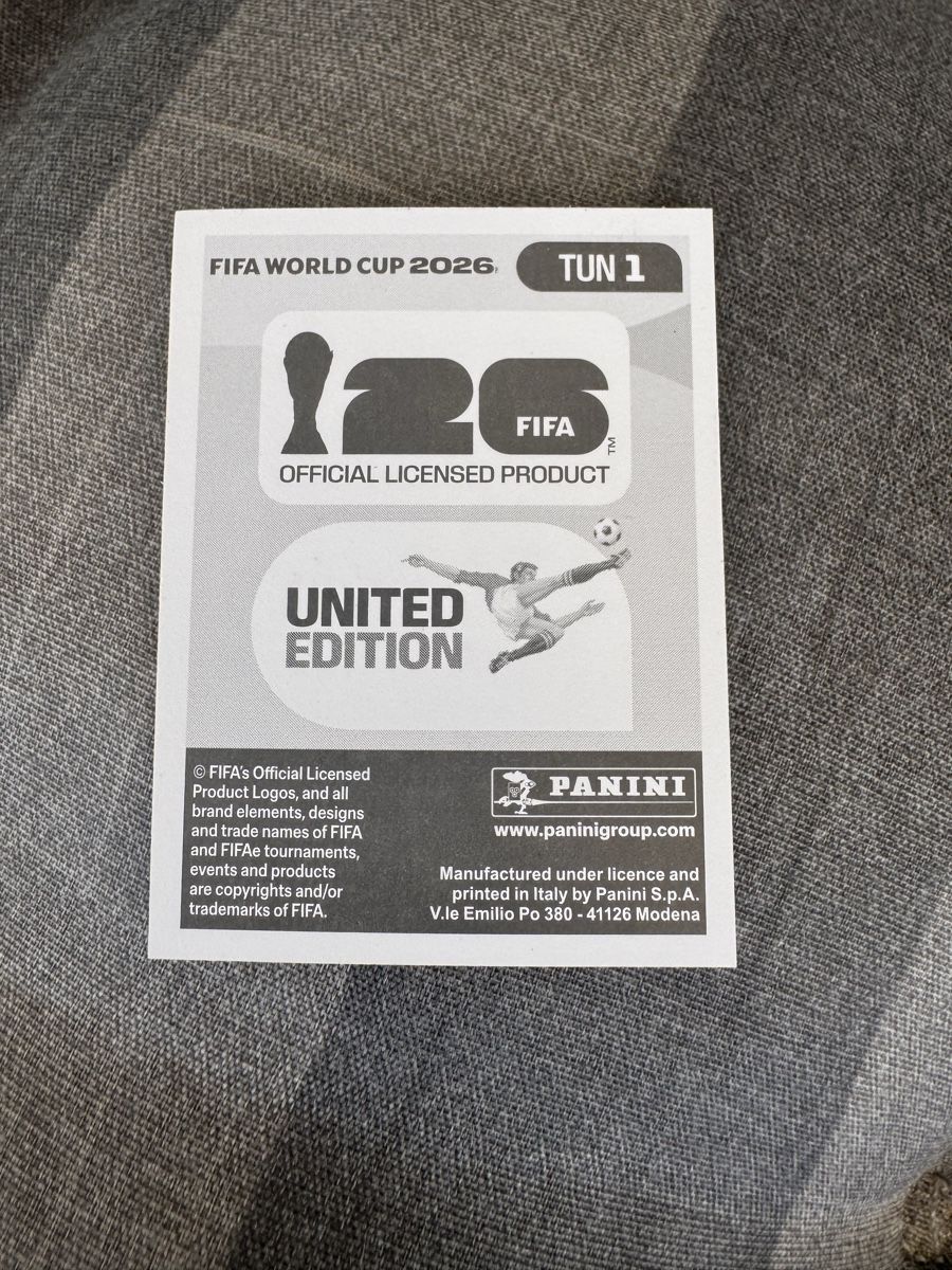 Panini Sammelbilder & Trading cards: Panini - WM 2026 - TUN 1 - Sticker – Neu (gemäss Beschreibung) aus Wetzikon ZH von thayreen 1