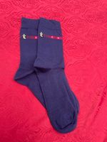 1 paar Socken 35-38 Blau 80% Baumwolle 12% Nylon