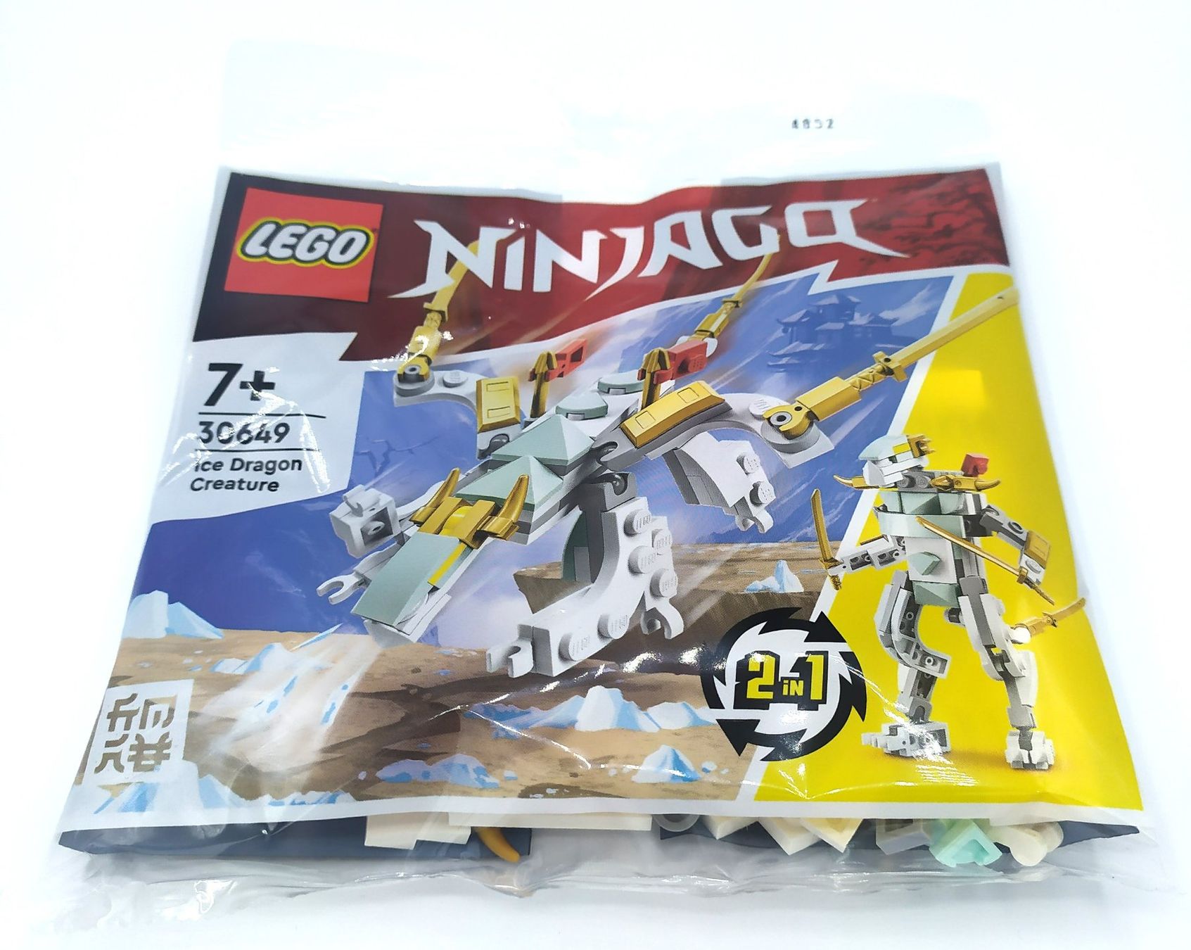 Lego Kit di costruzioni: LEGO NINJAGO 30649 - Eisdrache – Nuovo e nell'imballaggio originale da Schlatt TG venduto da AndrTra