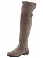 50 % Schnäppchen  SeXy Wildleder - Overknee grau Gr. 43   %%