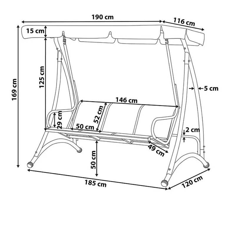 Fauteuils: Dondolo giardino – D'occasion à Pregassona par and_jf7p 1
