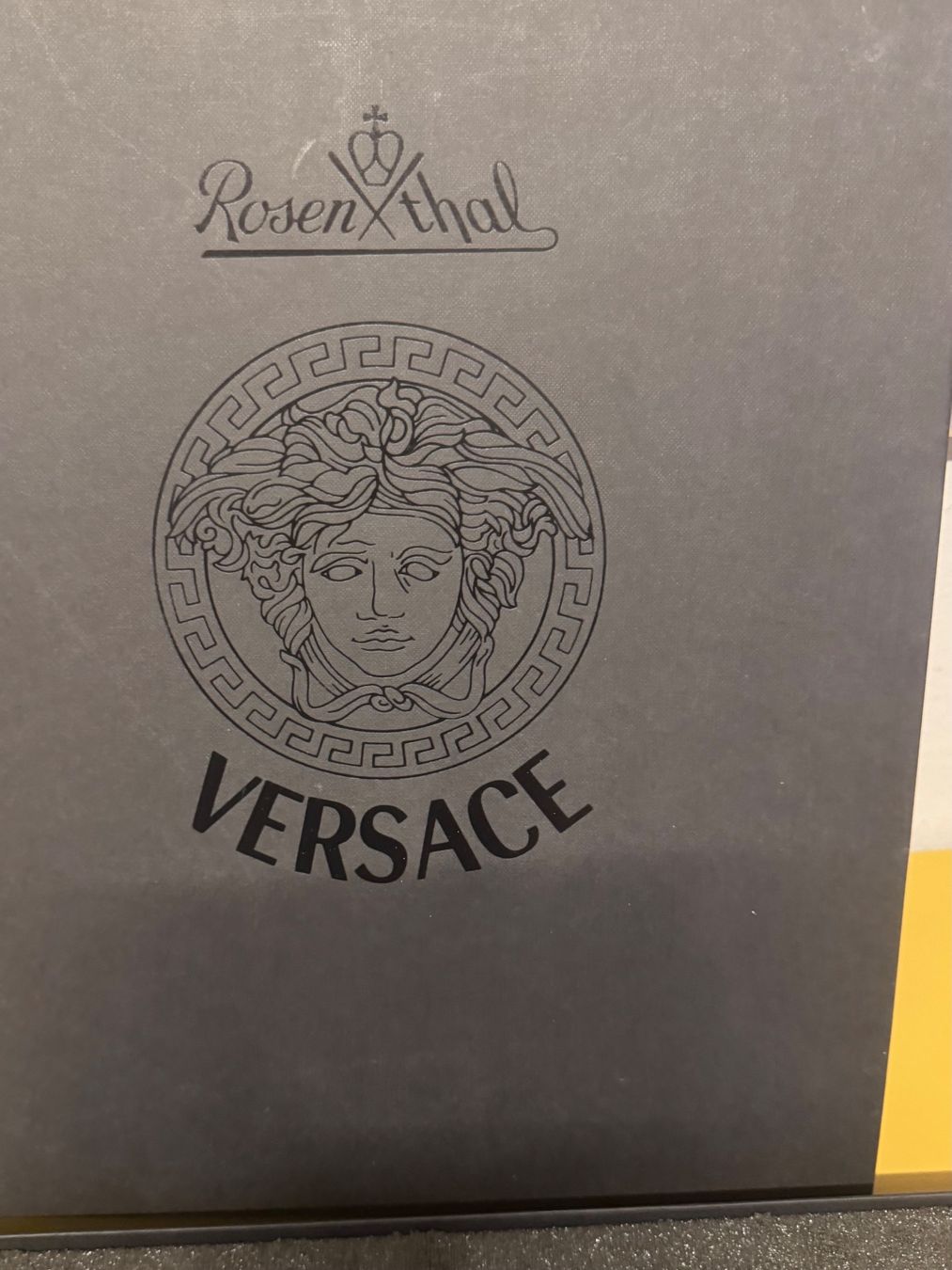 Versace Piatti: Rosenthal Versace Glasteller – Usato da Schlieren venduto da Freundlich02 2