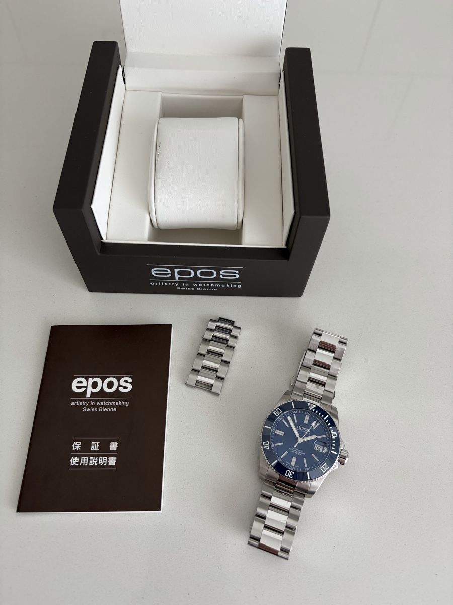 Epos Orologi: Neuwertige Epos 3504 Diver blau – Nuovo (secondo la descrizione) da Zürich venduto da masako 8