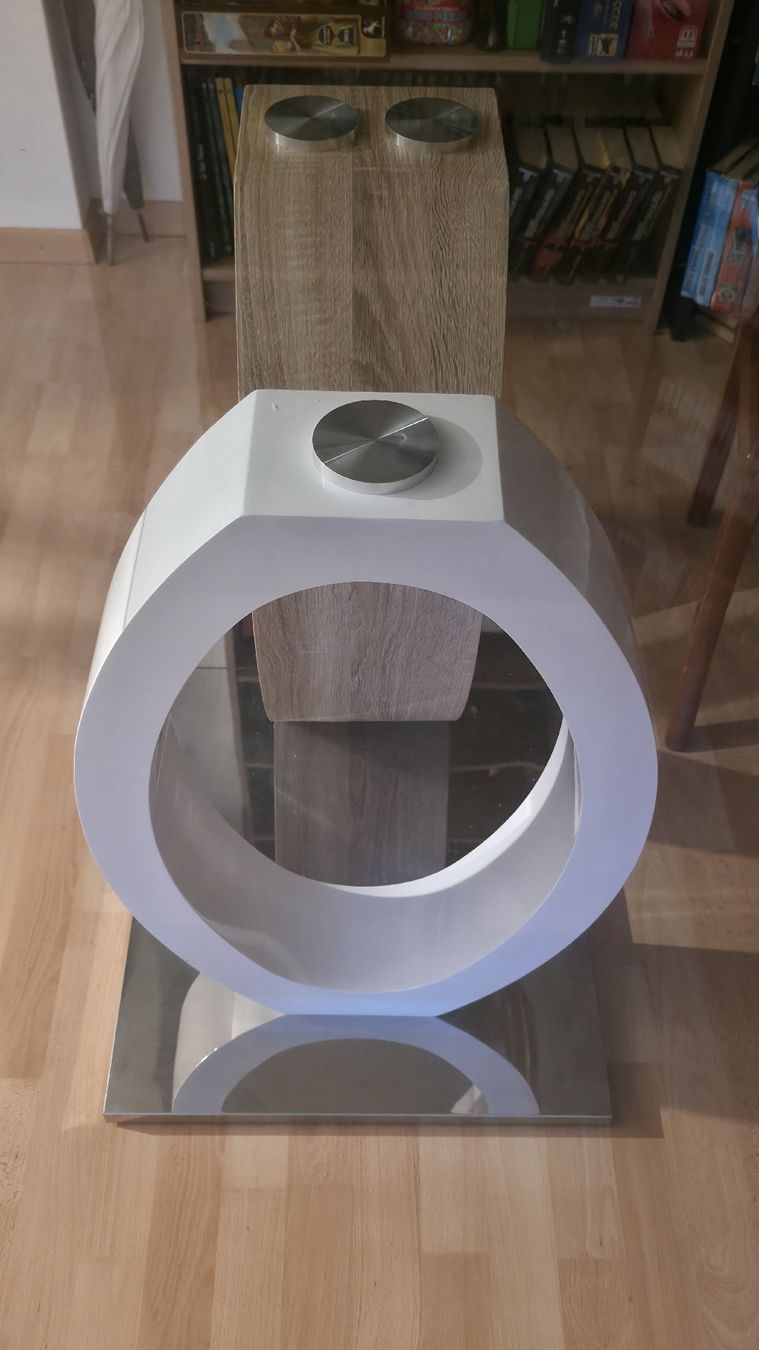 Tavoli: Moderner Designtisch mit Glasplatte, Top Zustand! – Nuovo (secondo la descrizione) da Buchs AG venduto da Marcra 2