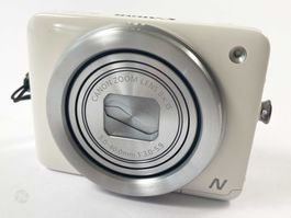 Canon Powershot N Digitalkamera 12.1MP Weiss + Zubehör OVP