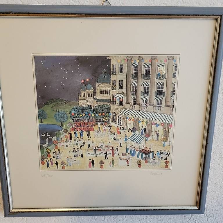Stiche: Vierjahreszeiten Bellevue Palace Bern – Gebraucht aus Berg TG von winnipu60 1