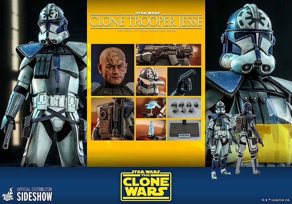 Hot Toys Figuren: Hot Toys - Clone Trooper Jesse - 1/6 Scale Figur – Neu und originalverpackt aus Zollikofen von bk-collector