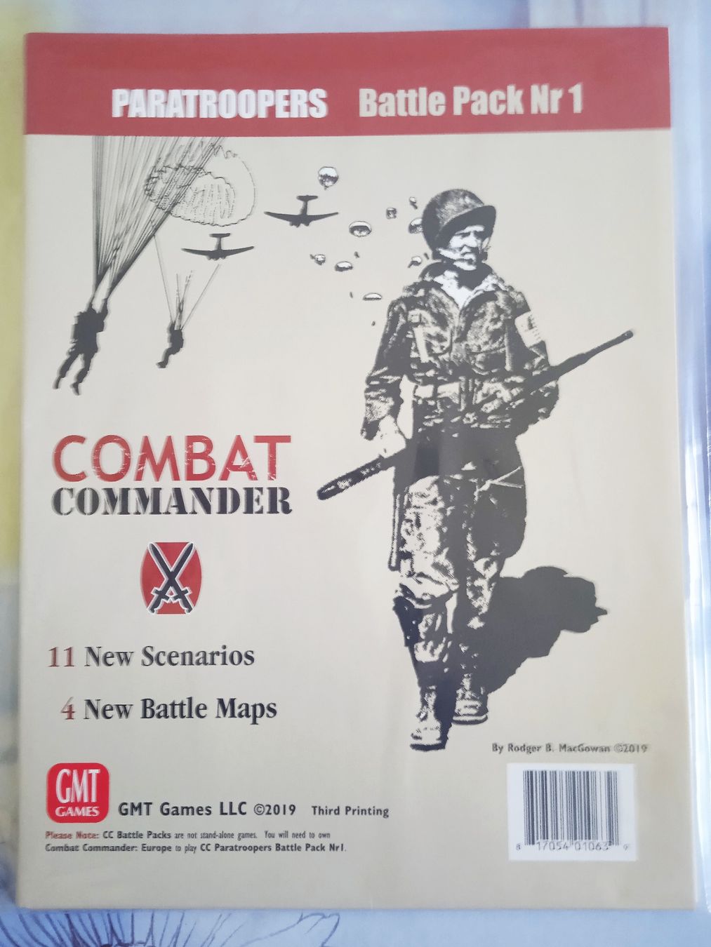 Spiele: Combat Commander: Paratroopers Battle Pack Nr 1 – Neu (gemäss Beschreibung) aus Rudolfstetten von AVPRS