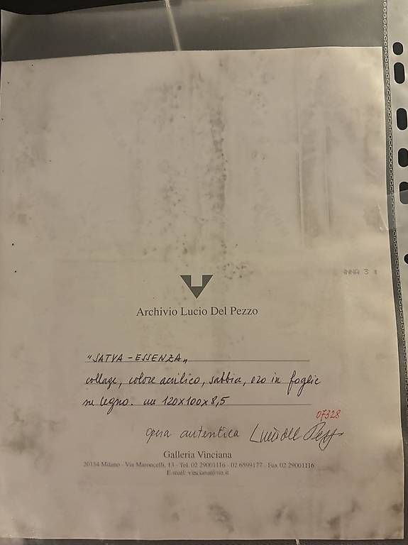 Dipinti: OPERA DI LUCIO DEL PEZZO – Usato da Lugano venduto da giuliamazzariol 2