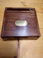 Edler Holz Notizblock mit Stifthalter, Geschenkidee