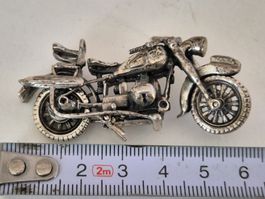 Silber 925 Vintage Motorrad Geschenk Harley Davidson Medusa