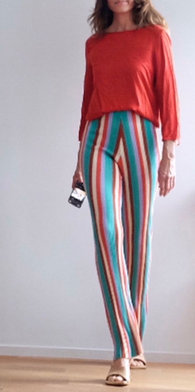 Pantaloni: SUNCOO gestreifte Hose – Usato da Jona venduto da vanessasupermarket20