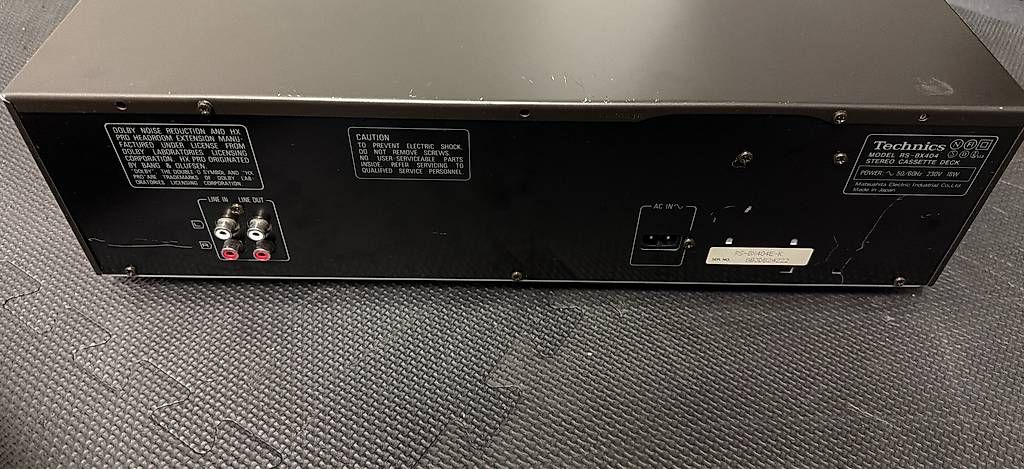 Technics Enregistreurs: Technics RS-BX404 PXS cap – D'occasion à Wil SG par Saintch 3