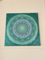 Mandala in grünen Tönen 