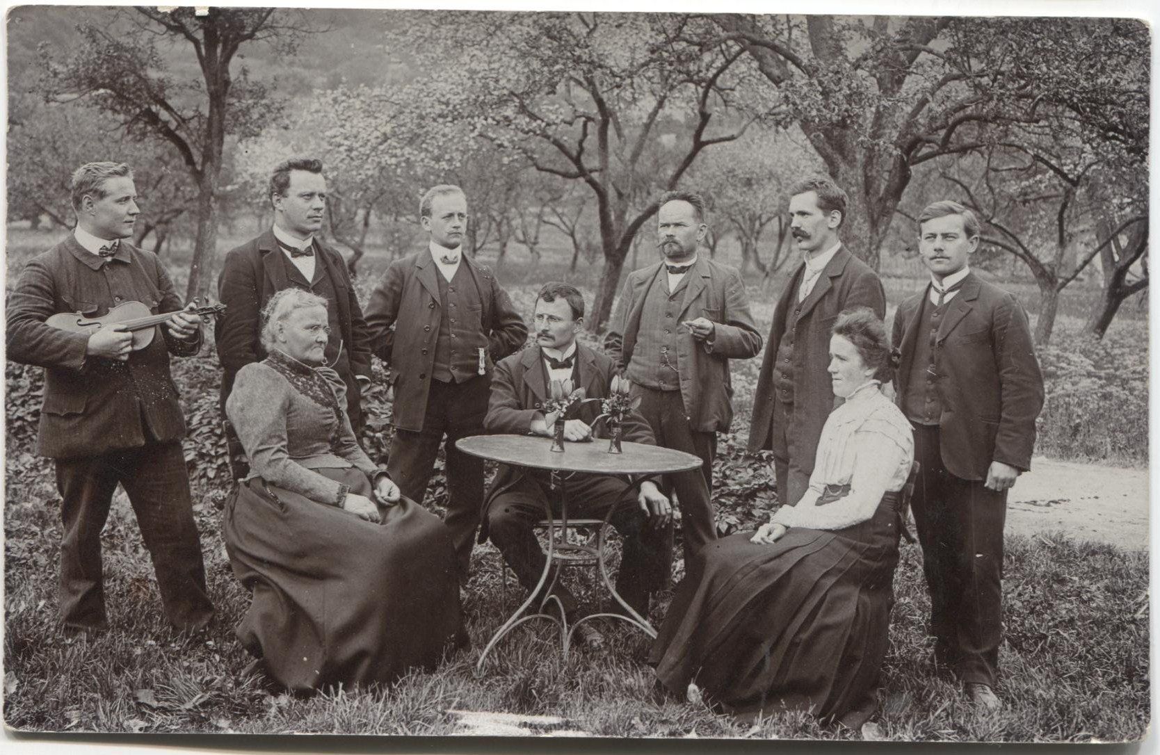 Cartoline postali: TRIMBACH SO 1911 "Professorenkollegium" – Usato da Rothrist venduto da Clanx