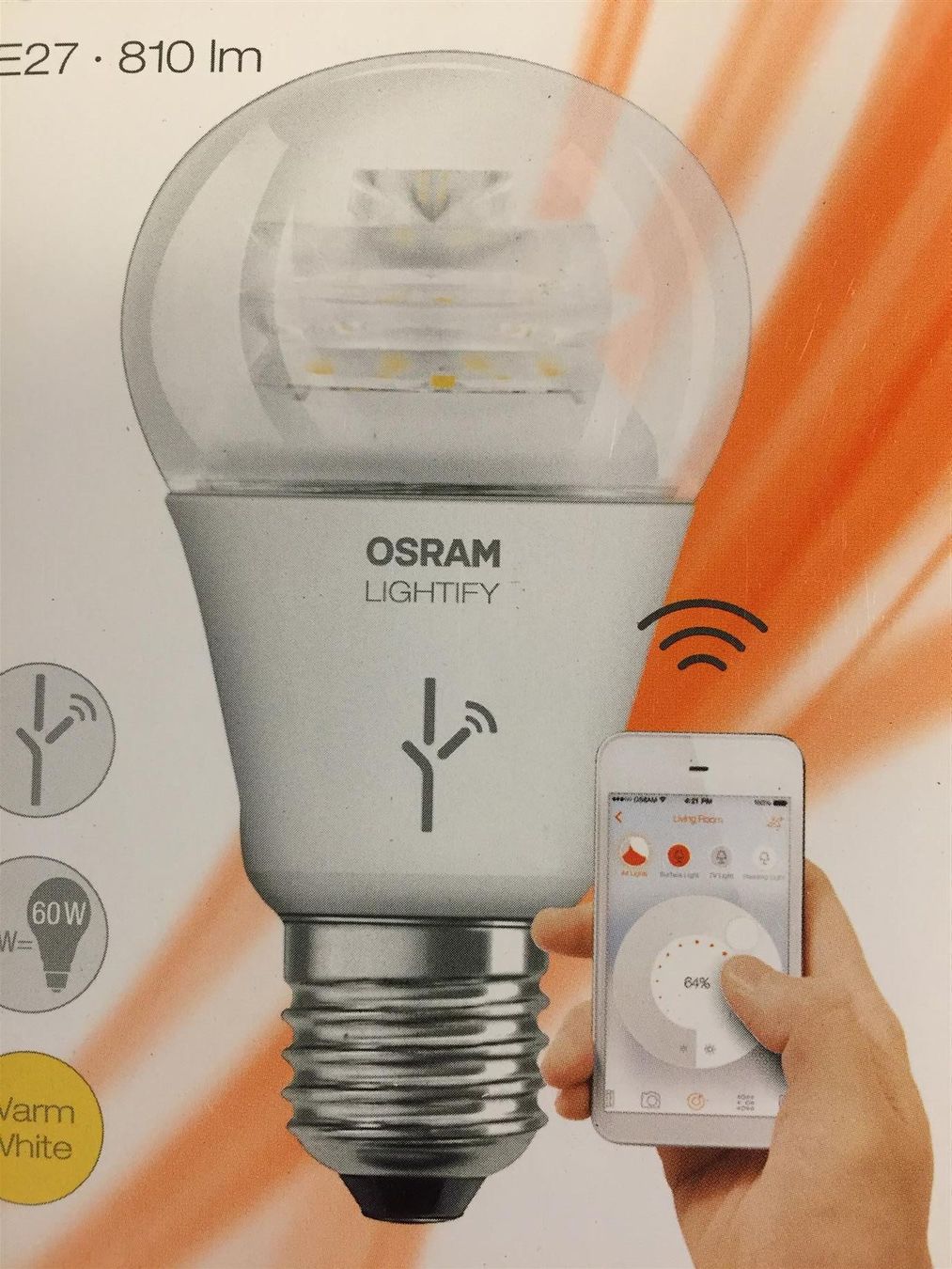 Osram Lampen: Wifi Smart Home  LED Lightify Osram,E27,9W  Lampe -395 – Neu und originalverpackt aus Recherswil von paulchen09 1