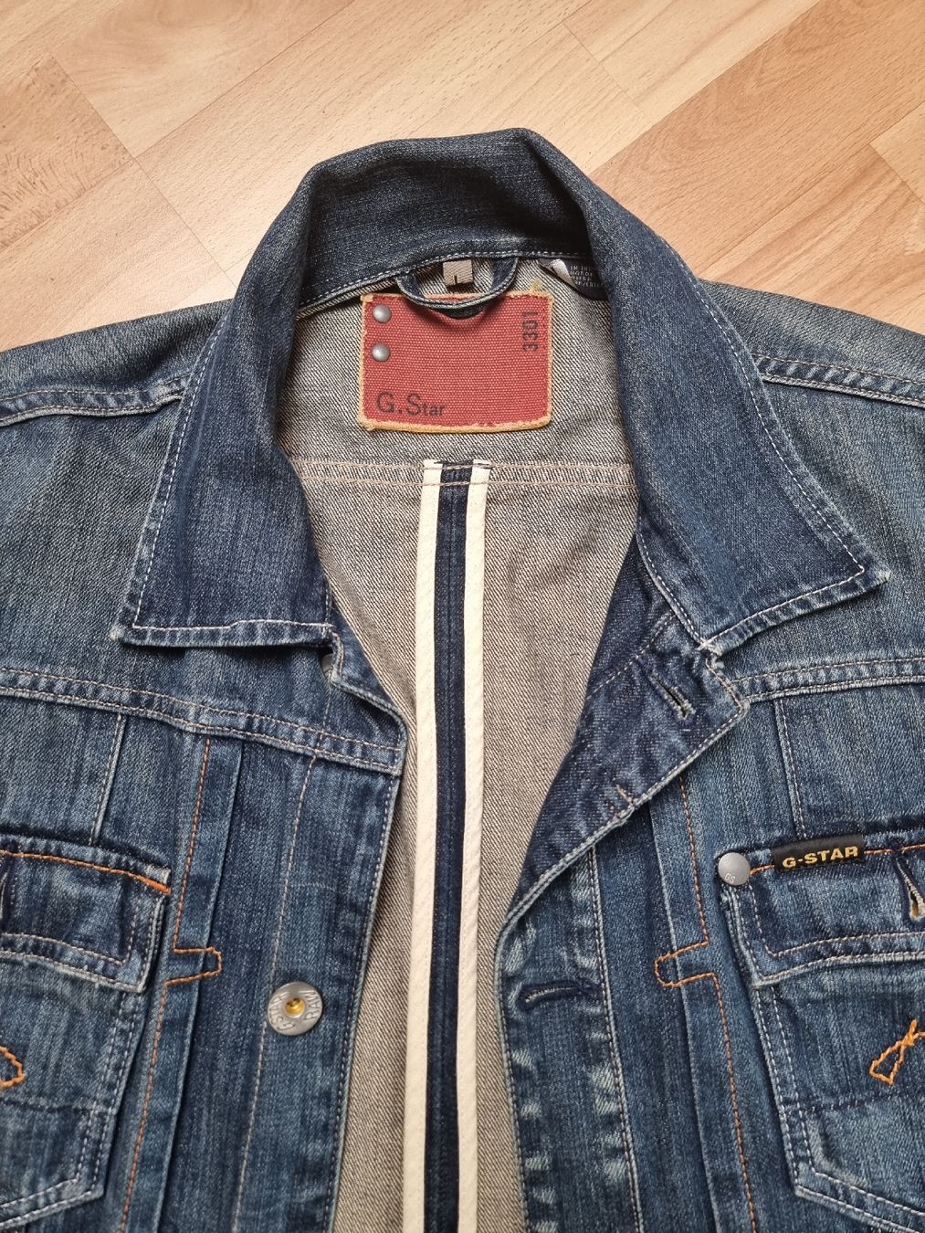 G-Star Jacken: G-Star Raw Denim Jacket Blue Size L  – Gebraucht aus Rolle von Groovytrain 2