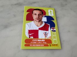 Panini FIFA Fussball WM 2026 Sticker Lovro Majer CRO 12