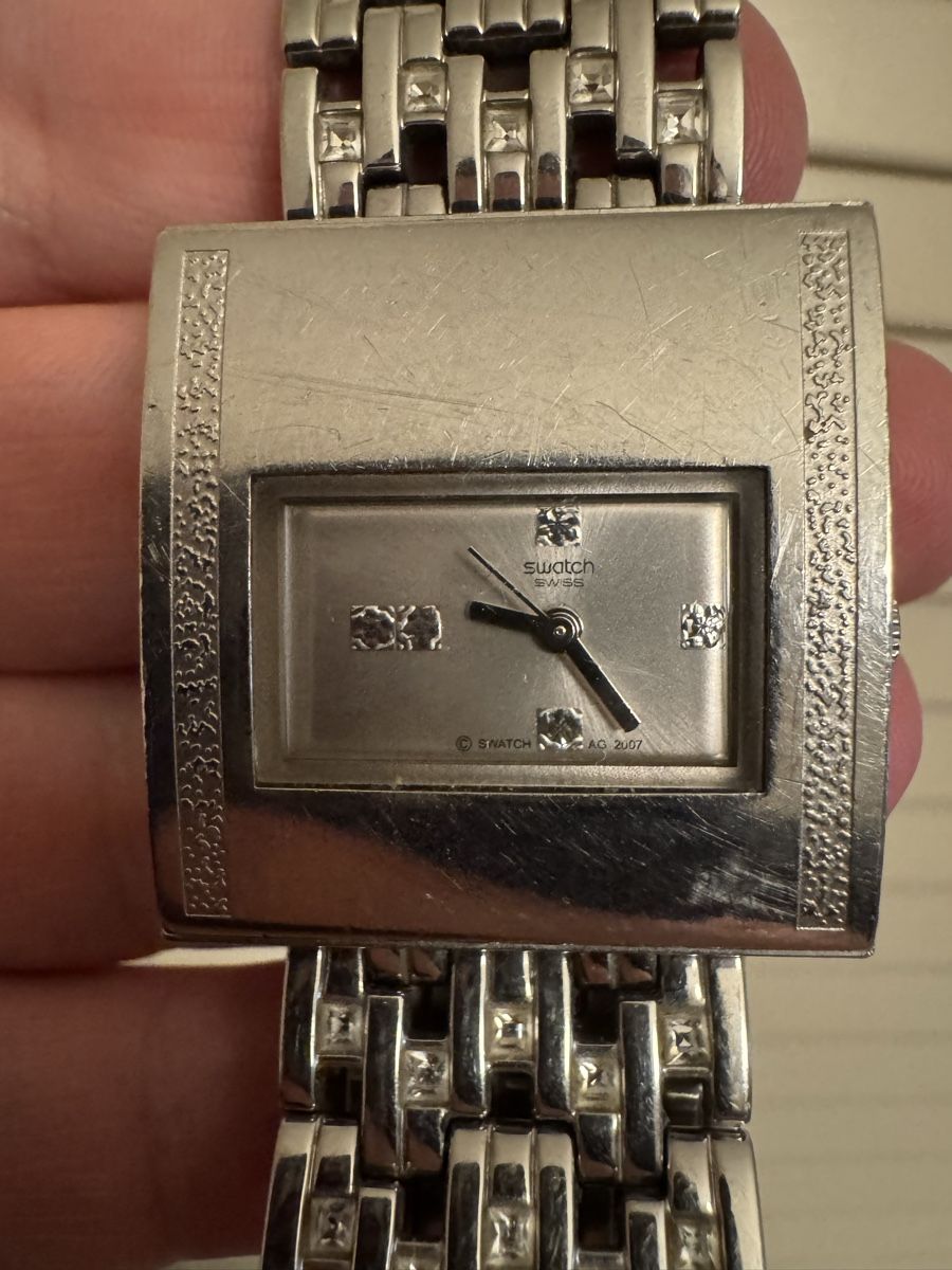 Swatch Orologi: Swatch Damenuhr, Square – Usato da Niederbipp venduto da yar_tf6f 1