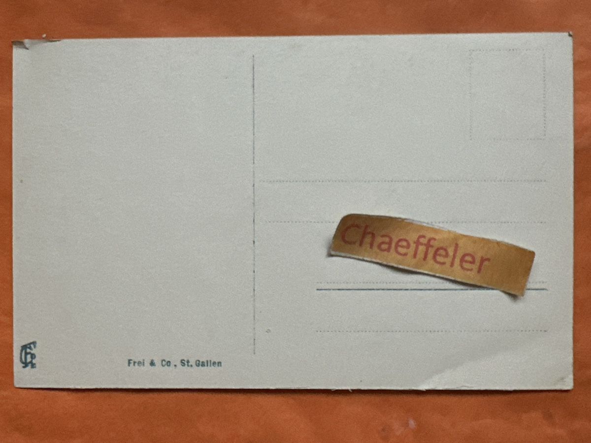 Cartes postales: Alte Ansichtskarte: "Auf Münscheren mit Mörtschen"  – D'occasion à Zürich par Chaeffeler 1