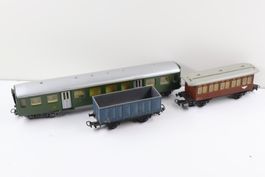 3x Kleinbahn Wagen, H0