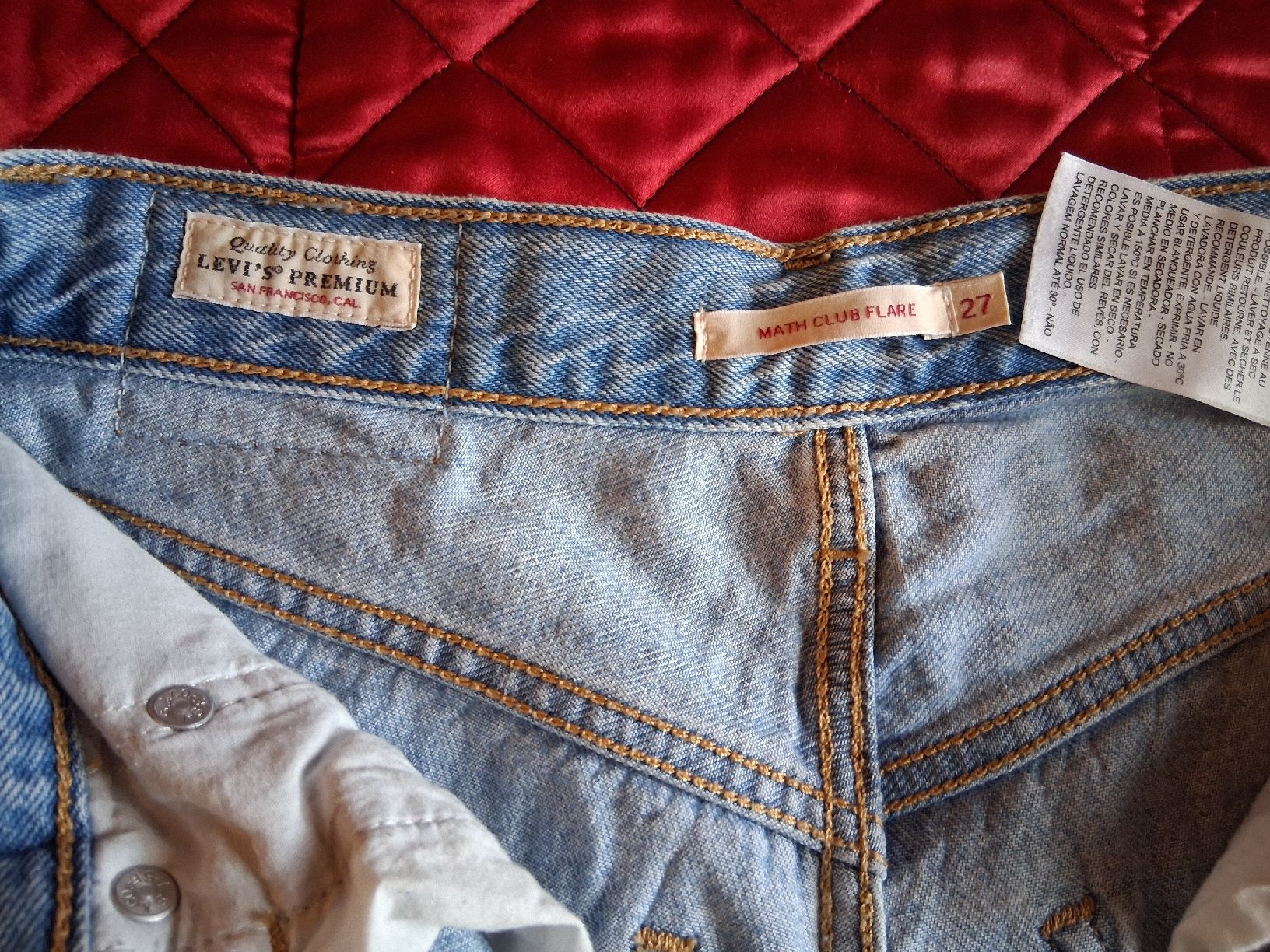 Levi's Jeans: Levis Math Club Flare, Grösse 27, Top! – Usato da Tamins venduto da LisaMorpurgo 4