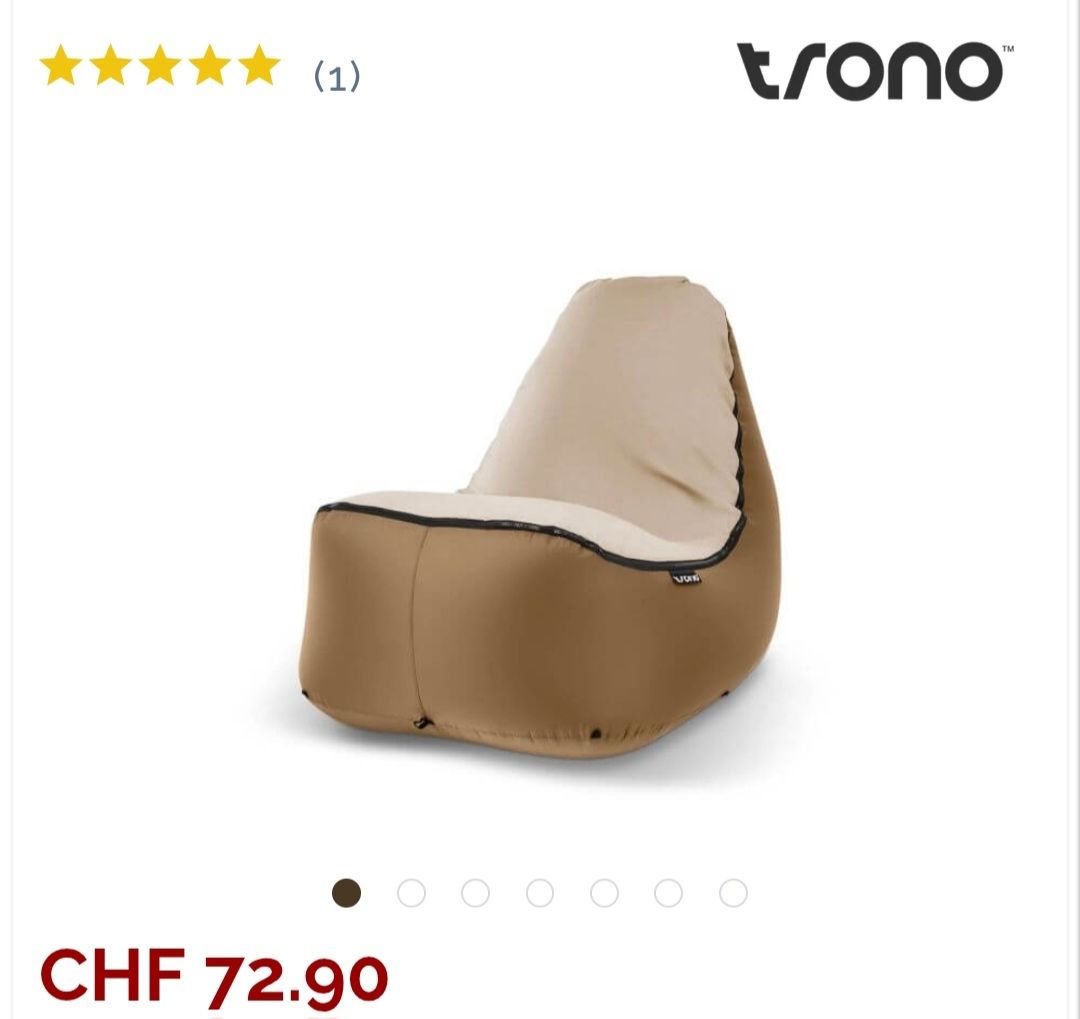 Sessel: Trono Outdoor Sitzsack – Neu (gemäss Beschreibung) aus Frutigen von cmas11