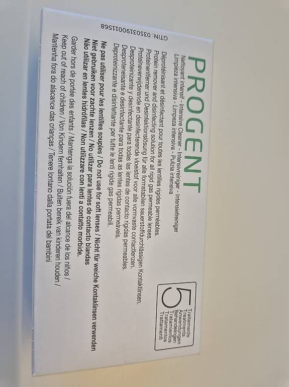 Prodotti di pulizia: Progent Intensivreiniger – Nuovo e nell'imballaggio originale da Wangen SZ venduto da Rubylein0 1