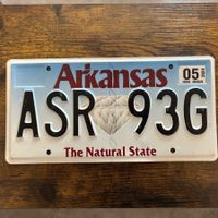 🇺🇸 U.S. Autoschild - Arkansas ASR 93G - ORIGINAL