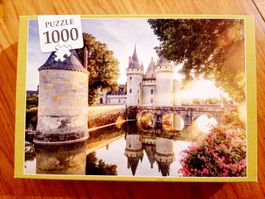 Puzzle 1000er Schloss Sully-sur-Loire