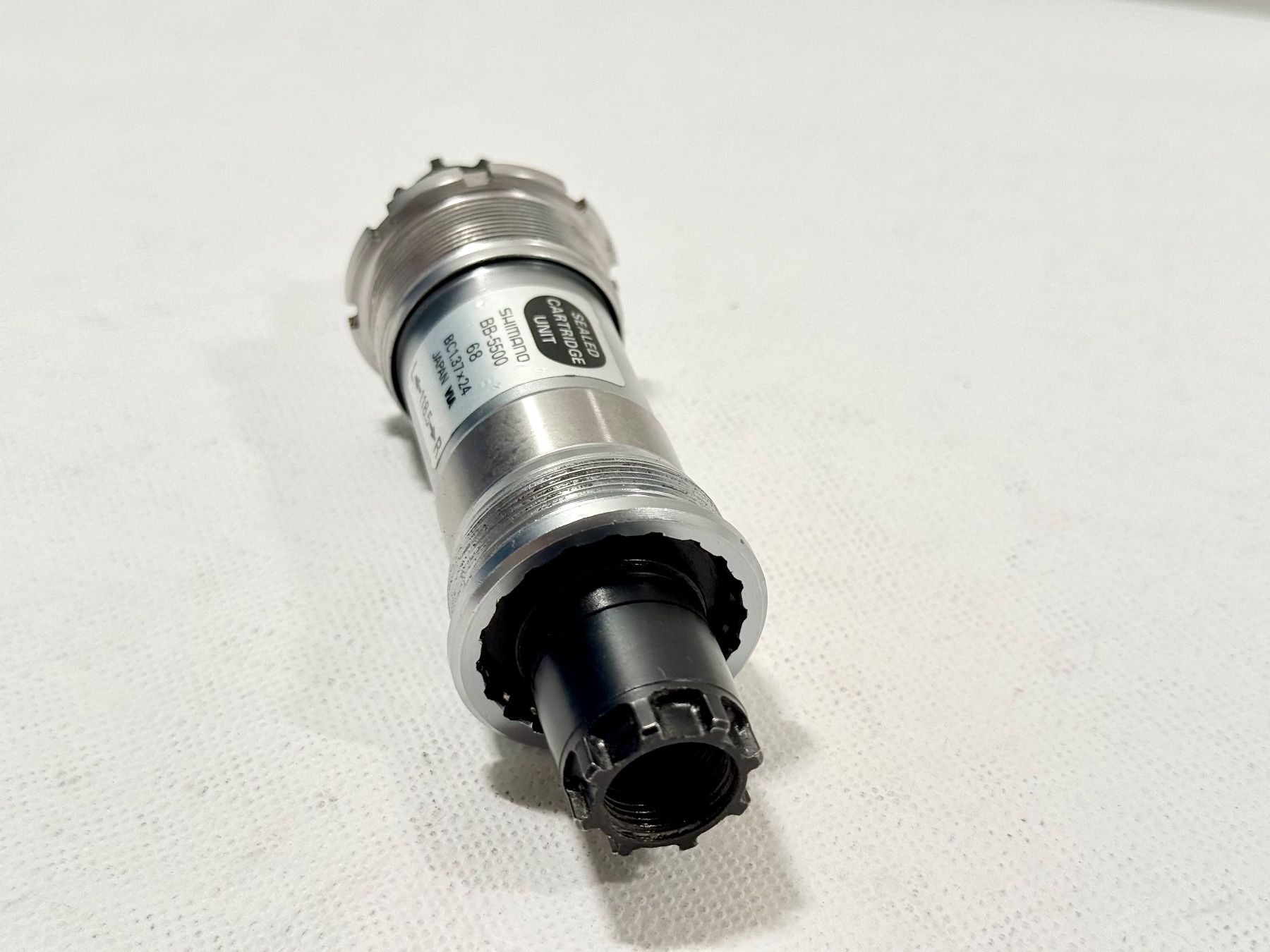 Shimano Pezzi di ricambio: Shimano 105 BB-5500 Bottom Bracket Innenlager BSA 118.5 – Usato da Luzern venduto da bikeandbeltcom 1