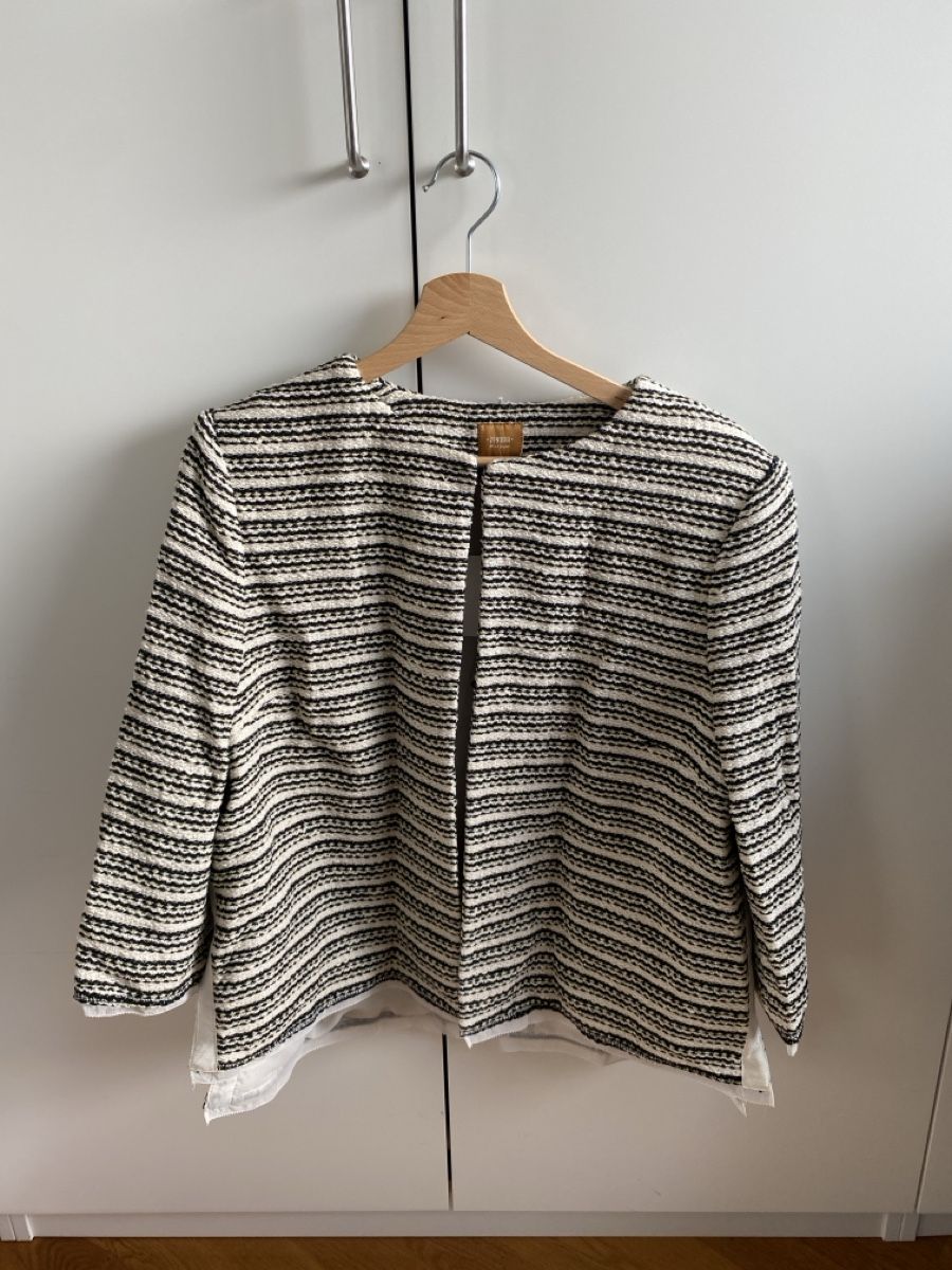 Giacche: Chic Striped Blazer, Timeless & Elegant Look from Zendra – Nuovo e nell'imballaggio originale da Zürich venduto da ove_nw5x