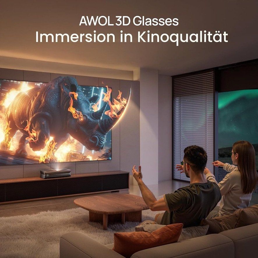 Occhiali & Lenti: AWOL Vision DLP Link 3D-Brillen (2er-Pack) – Nuovo (secondo la descrizione) da Wallisellen venduto da C_DM 8