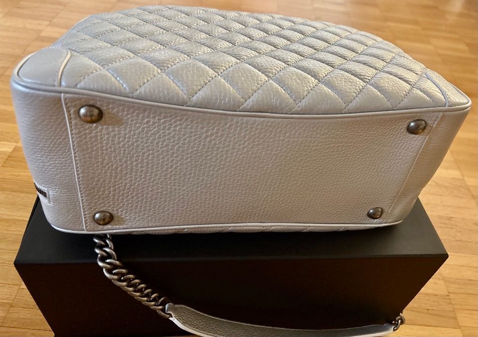Chanel Taschen für Damen: CHANEL Leder Bowling Tasche – Neu und originalverpackt aus Zurich von MX1000 3