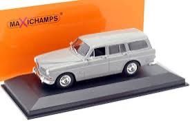 Volvo Modellini d'auto: VOLVO 121 AMAZON BREAK 1966 GRAU 1:43 MAXICHAMPS – Nuovo e nell'imballaggio originale da Suhr venduto da Moebelsiralfred