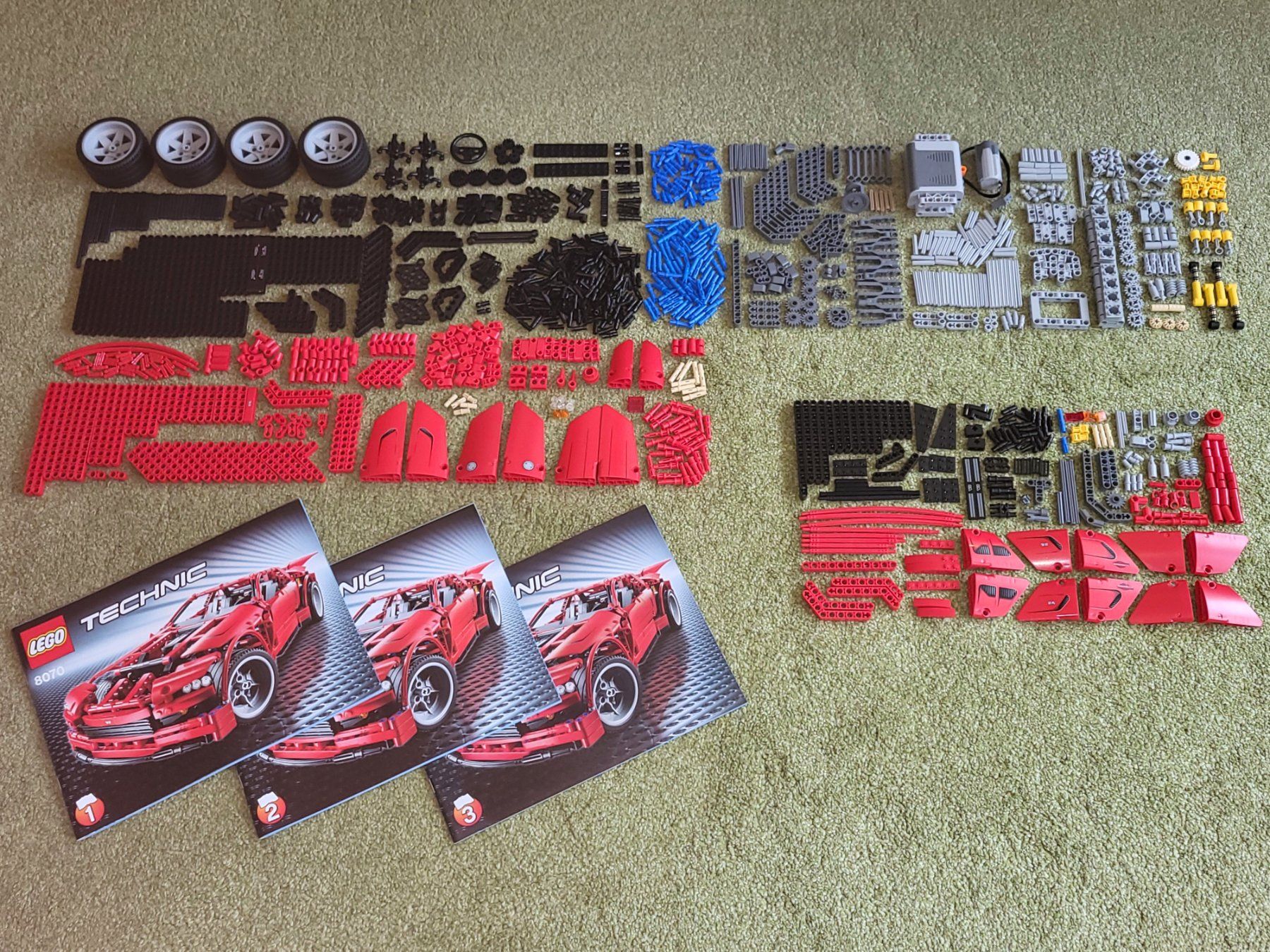 Lego Jeux de construction: Lego Technic #8070 Super-Car oder Hot-Rod 2-Bauarten möglich – D'occasion à Kaiseraugst par ReBu63 3